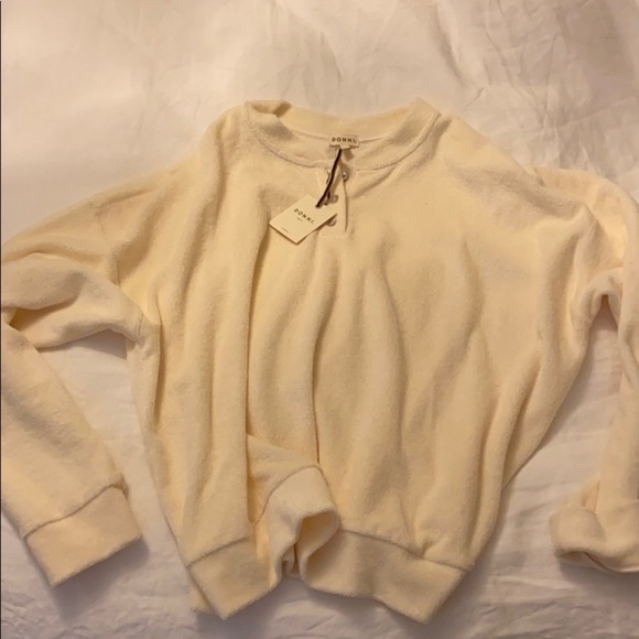 Donni terry Henley in cream - Picture 2 of 4